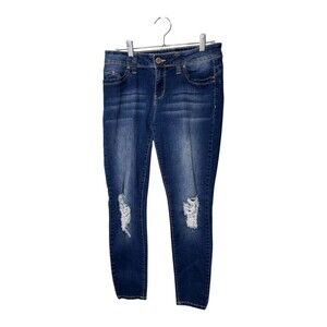 YMI Dark Blue Size 11 Wanna Betta Butt Skinny Jeans